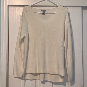 H&M white sweater